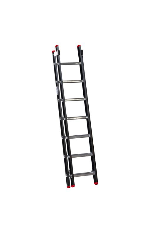 ALGA Empire opsteekladder 2-delig – professionele schuifladder